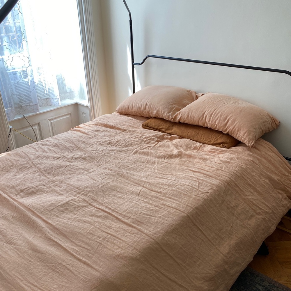 Bed Threads 100% French Flax Linen - Terracotta